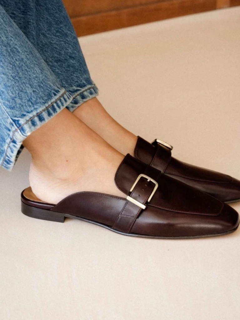 Bobbies Paris Posie Mule Loafers - Size Eu 38 — image 2 of 8